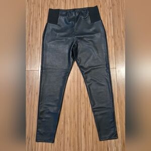 NWOT A New Day Black Faux Leather Pants